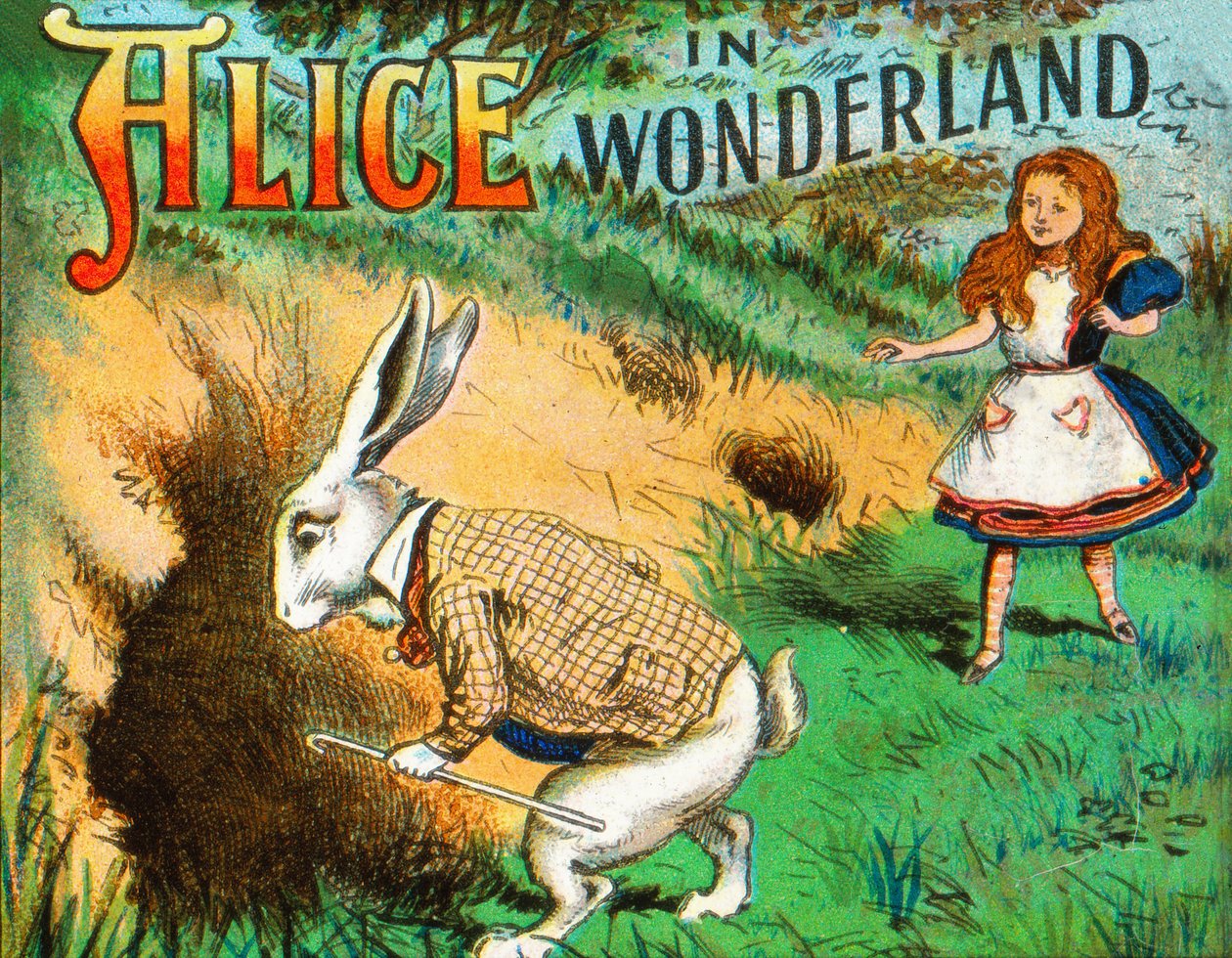 Down the Rabbit Hole, c1900. alkotó: Unbekannt