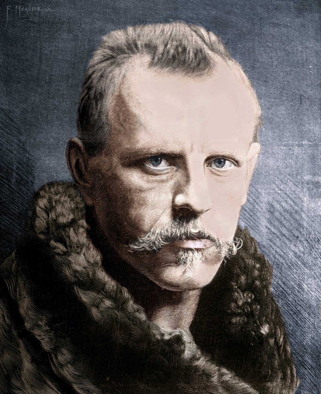 Dr. Fridtjof Nansen, norvég sarkvidéki kutató, 1893 alkotó: Unbekannt