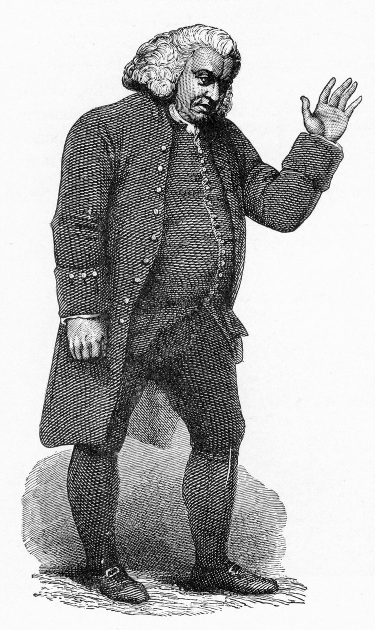 Dr. Johnson, angol levélember, 1780 alkotó: Unbekannt