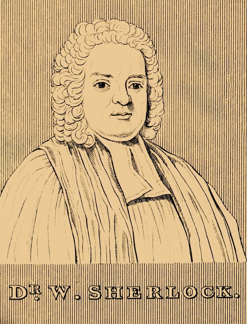 Dr. W. Sherlock, c1641-1707, 1830. alkotó: Unbekannt