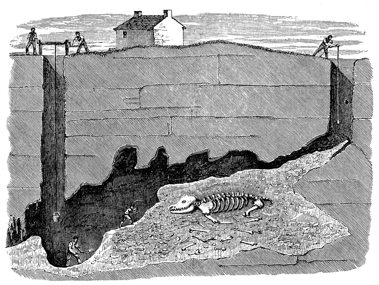Dream Lead Mine, Wirksworth közelében, Derbyshire államban, 1881 alkotó: Unbekannt