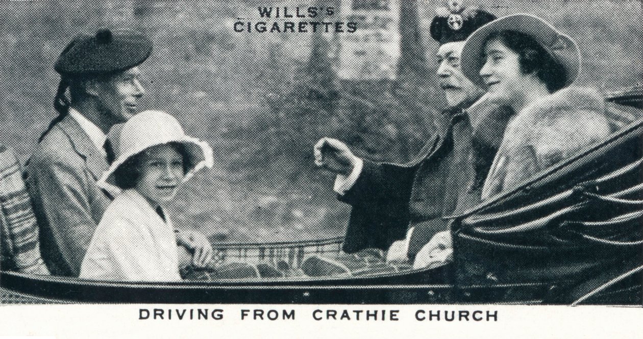 Autóval a Crathie templomból, 1935-1937 alkotó: Unbekannt