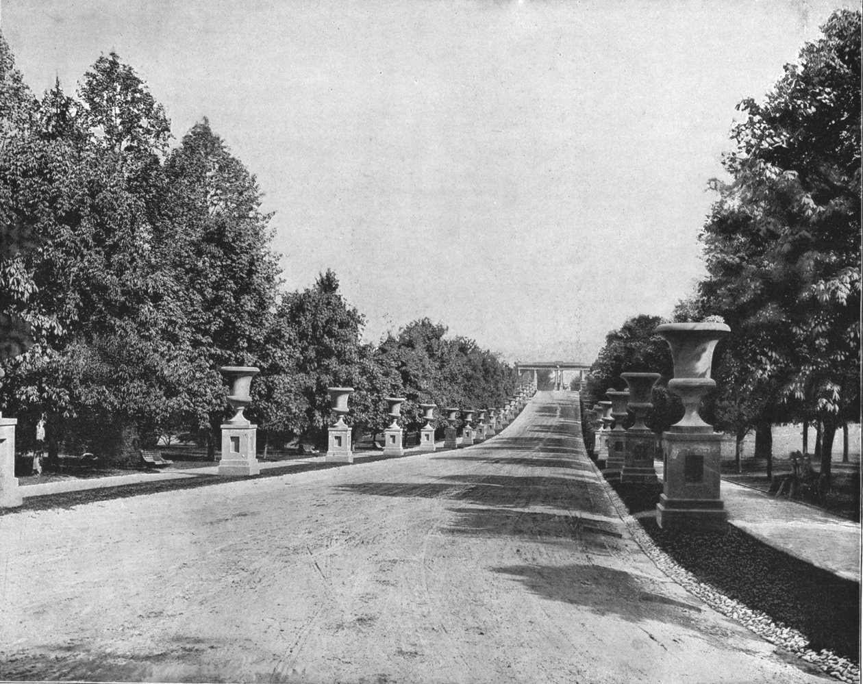 Druid Hill Park, Baltimore, Maryland, USA, 1900. alkotó: Unbekannt