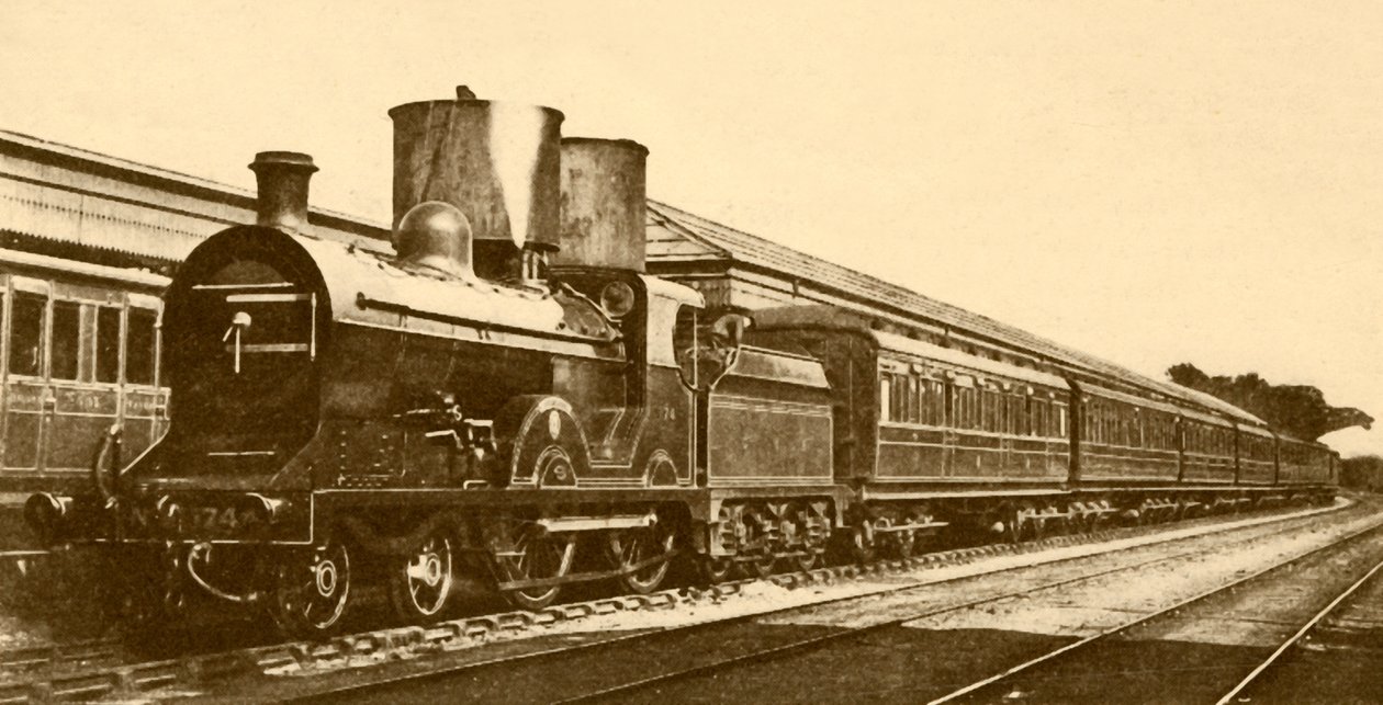 Dublin-Belfast Expressz, Nagy-Észak-Írországi Vasút, 1930. alkotó: Unbekannt