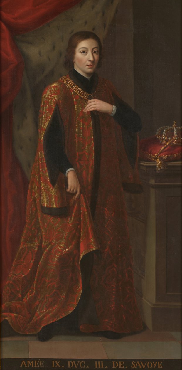 Savoyai IX. Amadeus herceg alkotó: Unbekannt