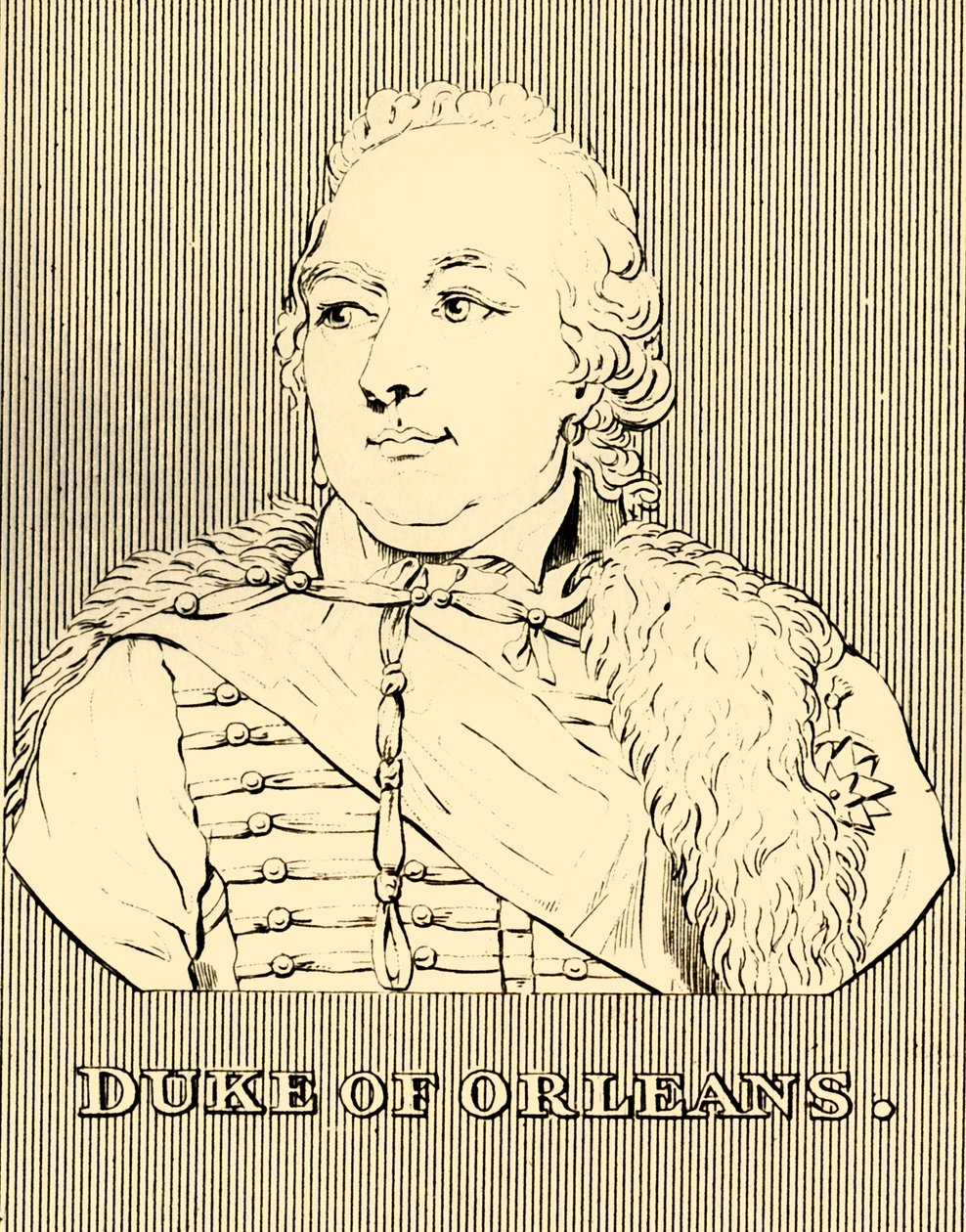 Orléans hercege, 1747-1793, 1830. alkotó: Unbekannt