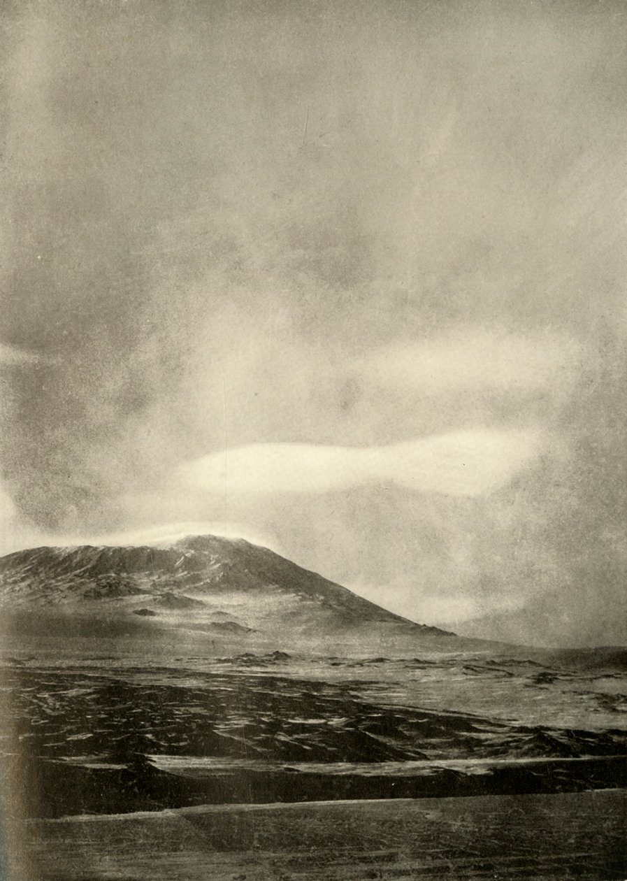Súlyos harangfelhő Erebus felett, c1908, 1909. alkotó: Unbekannt