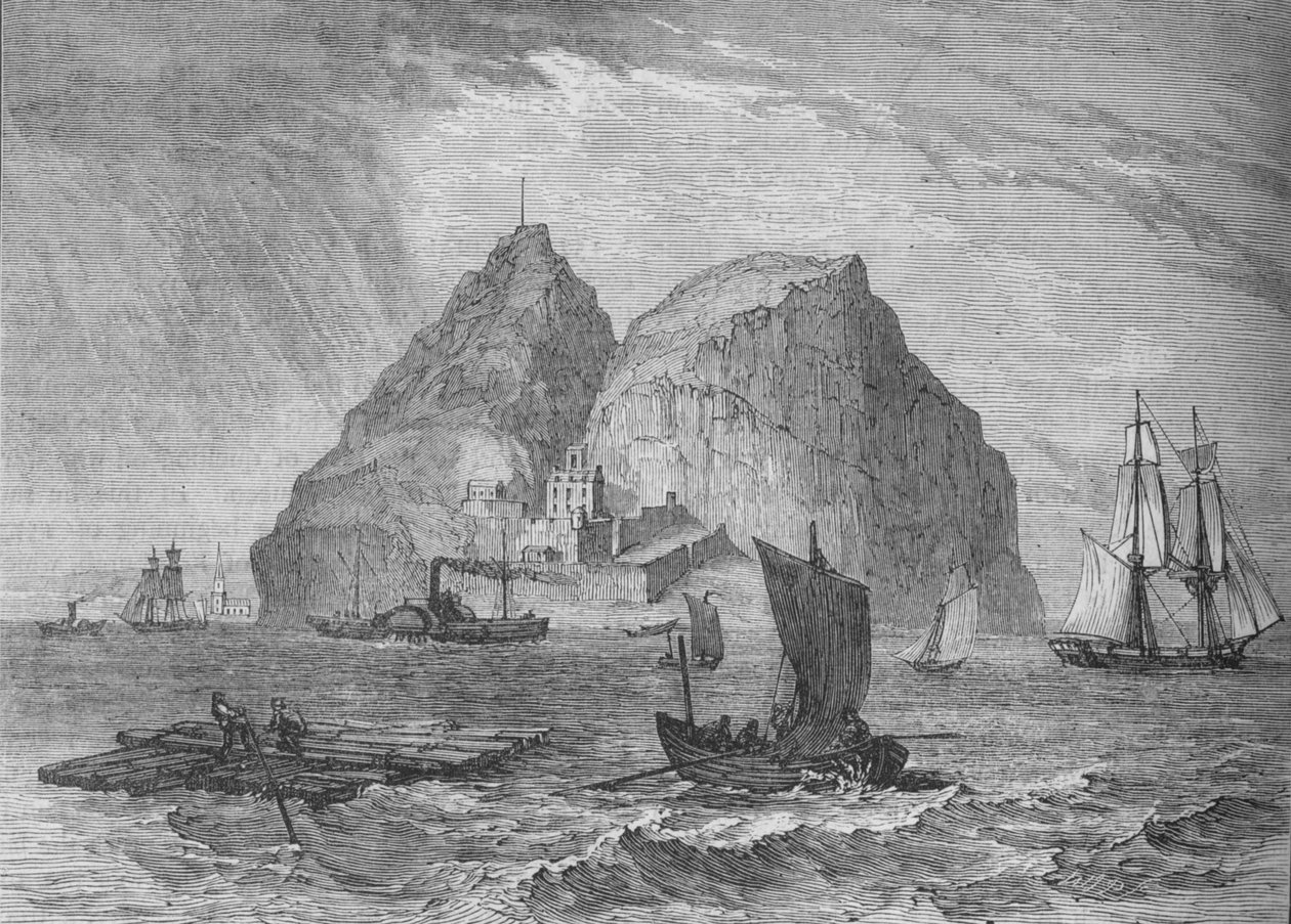 Dumbarton kastély, 1880 alkotó: Unbekannt