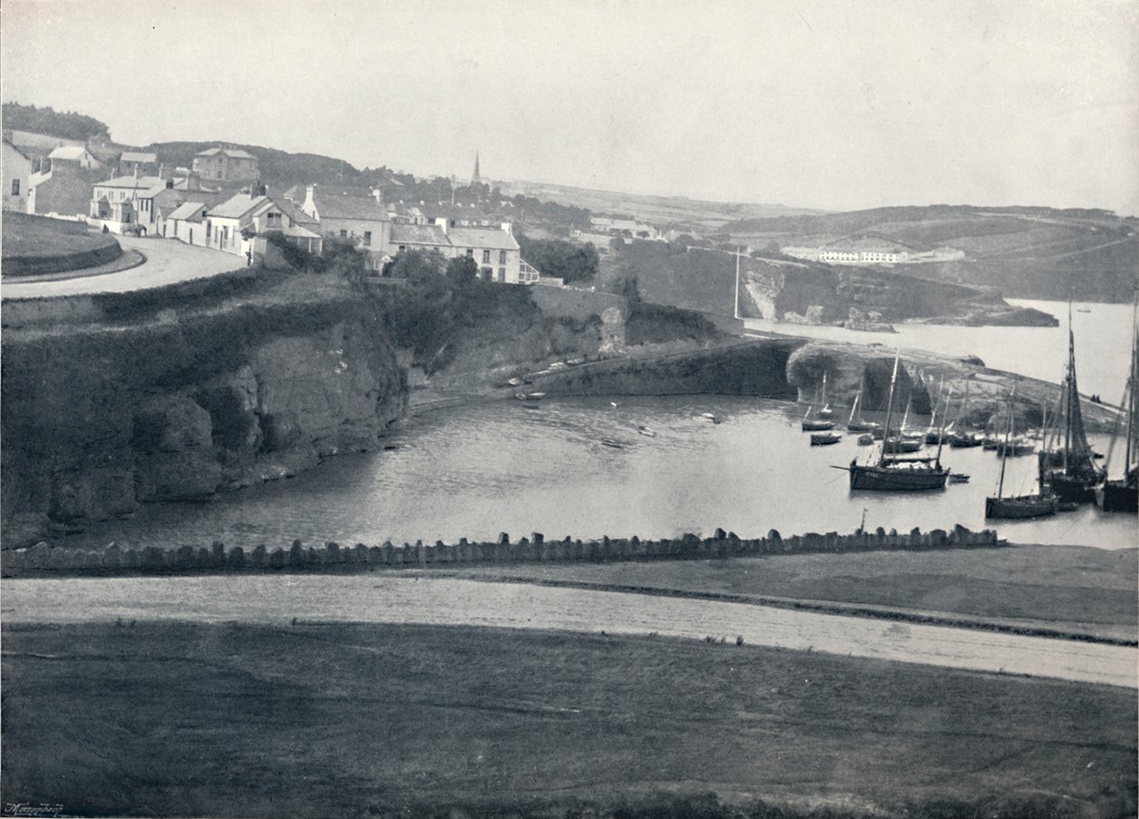 Dunmore - A város és a kikötő, 1895 alkotó: Unbekannt
