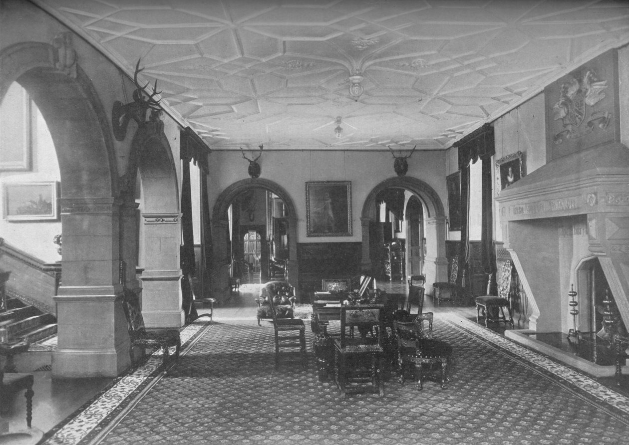 Dunster Castle, Somerset – Carhampton grófja, 1910 alkotó: Unbekannt