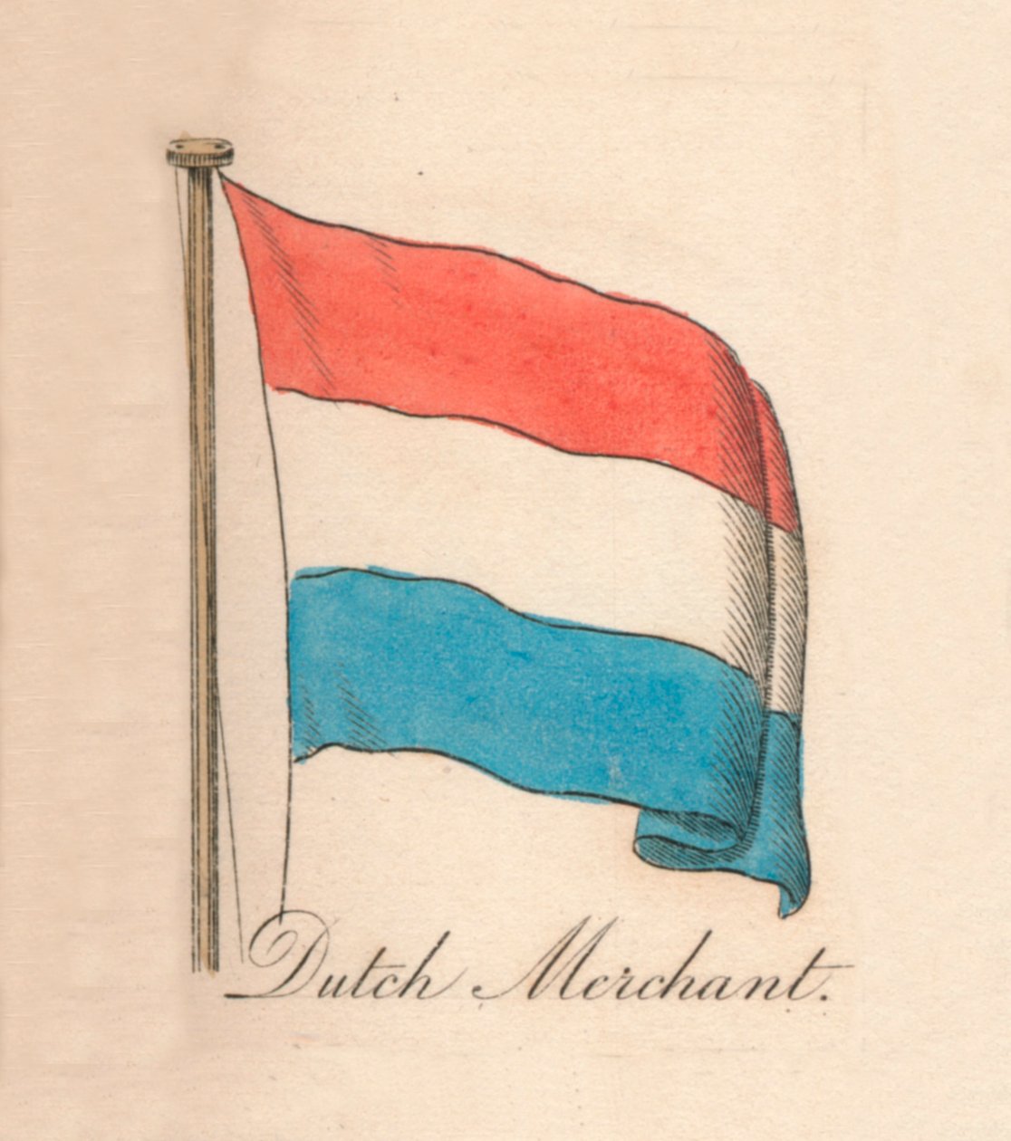 Holland kereskedő, 1838 alkotó: Unbekannt