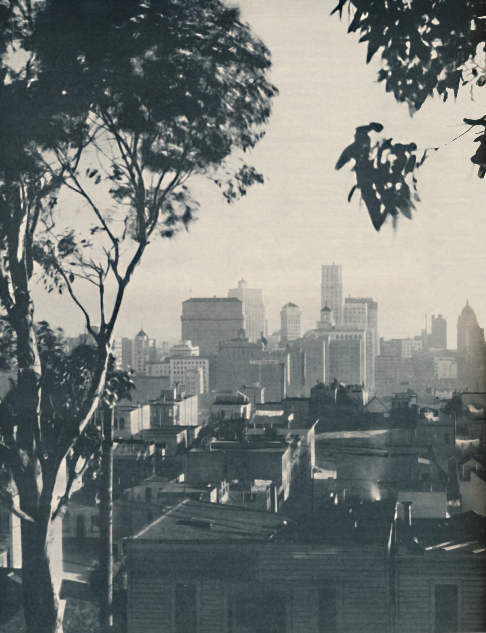 Otthonos faházak a betonóriások árnyékában, c1935 alkotó: Unbekannt