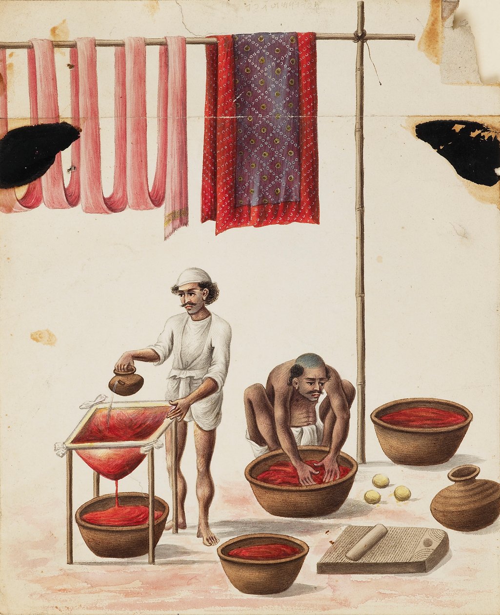 Dyers, 1840-1850 alkotó: Unbekannt