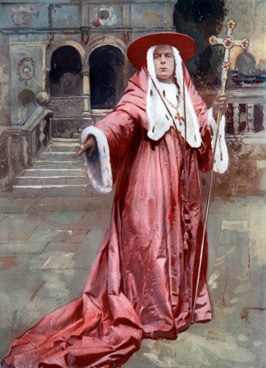 ES Willard: A bíboros, c1902 alkotó: Unbekannt