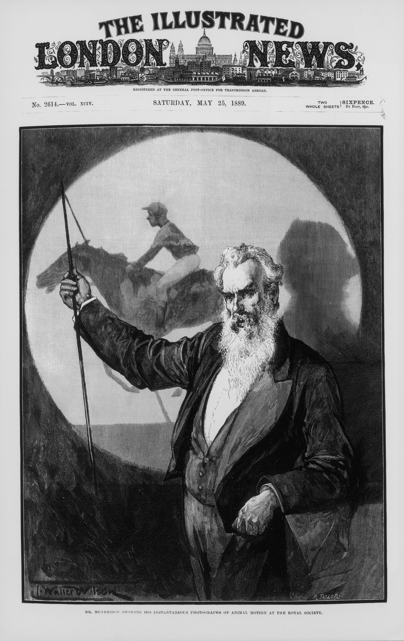 Eadweard James Muybridge, brit-amerikai fotózás úttörője, 1889 alkotó: Unbekannt