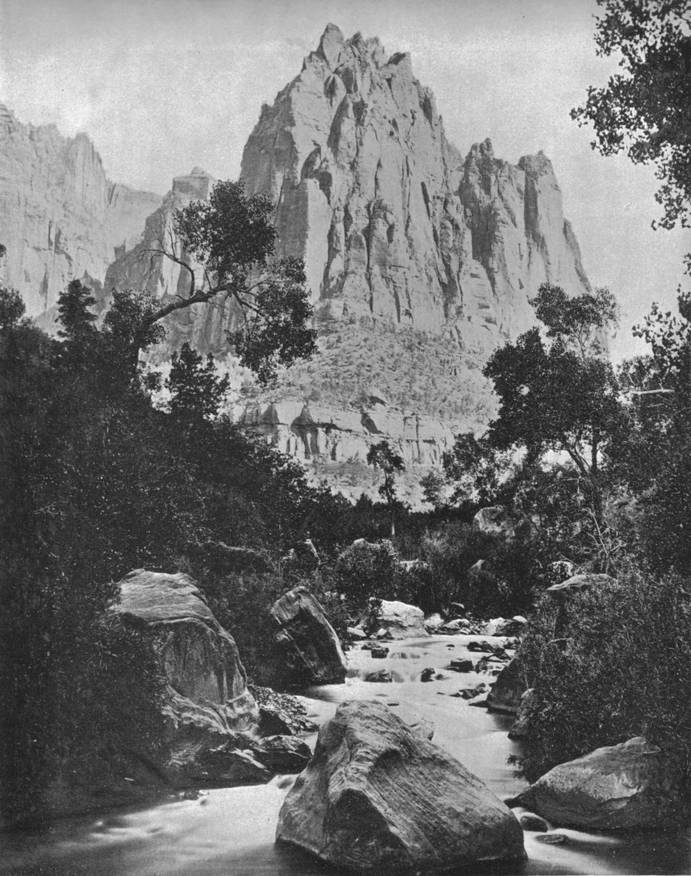 Eagle Crag, Shoshone Falls, Idaho, USA, 1900. alkotó: Unbekannt