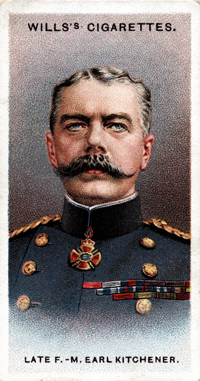 Earl Kitchener of Khartoum, ír származású brit katona és államférfi, 1900-as évek, 1917 alkotó: Unbekannt