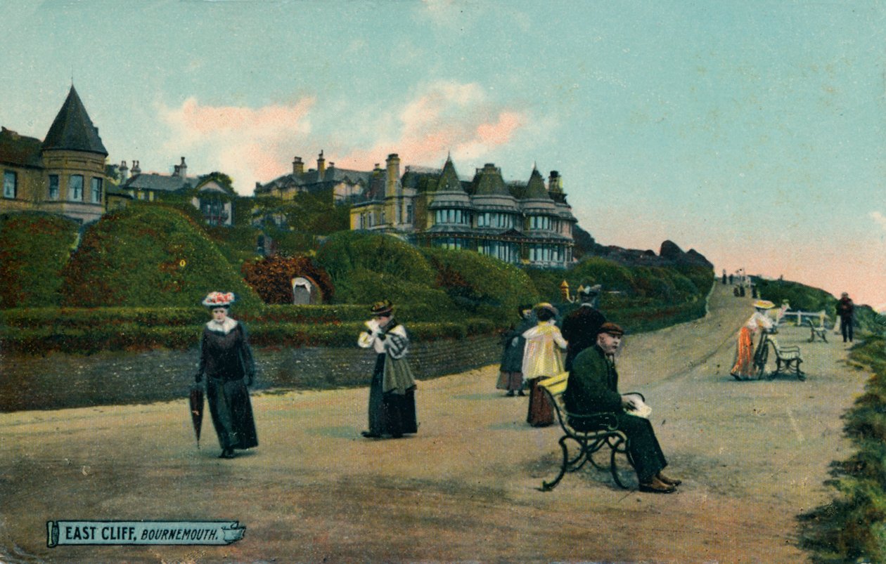 East Cliff, Bournemouth, 1905 alkotó: Unbekannt