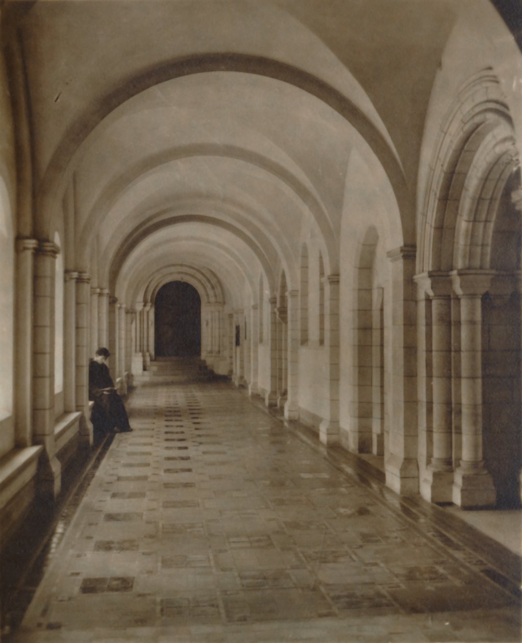 East Cloister, Buckfast Abbey, 19. század vége – 20. század eleje alkotó: Unbekannt