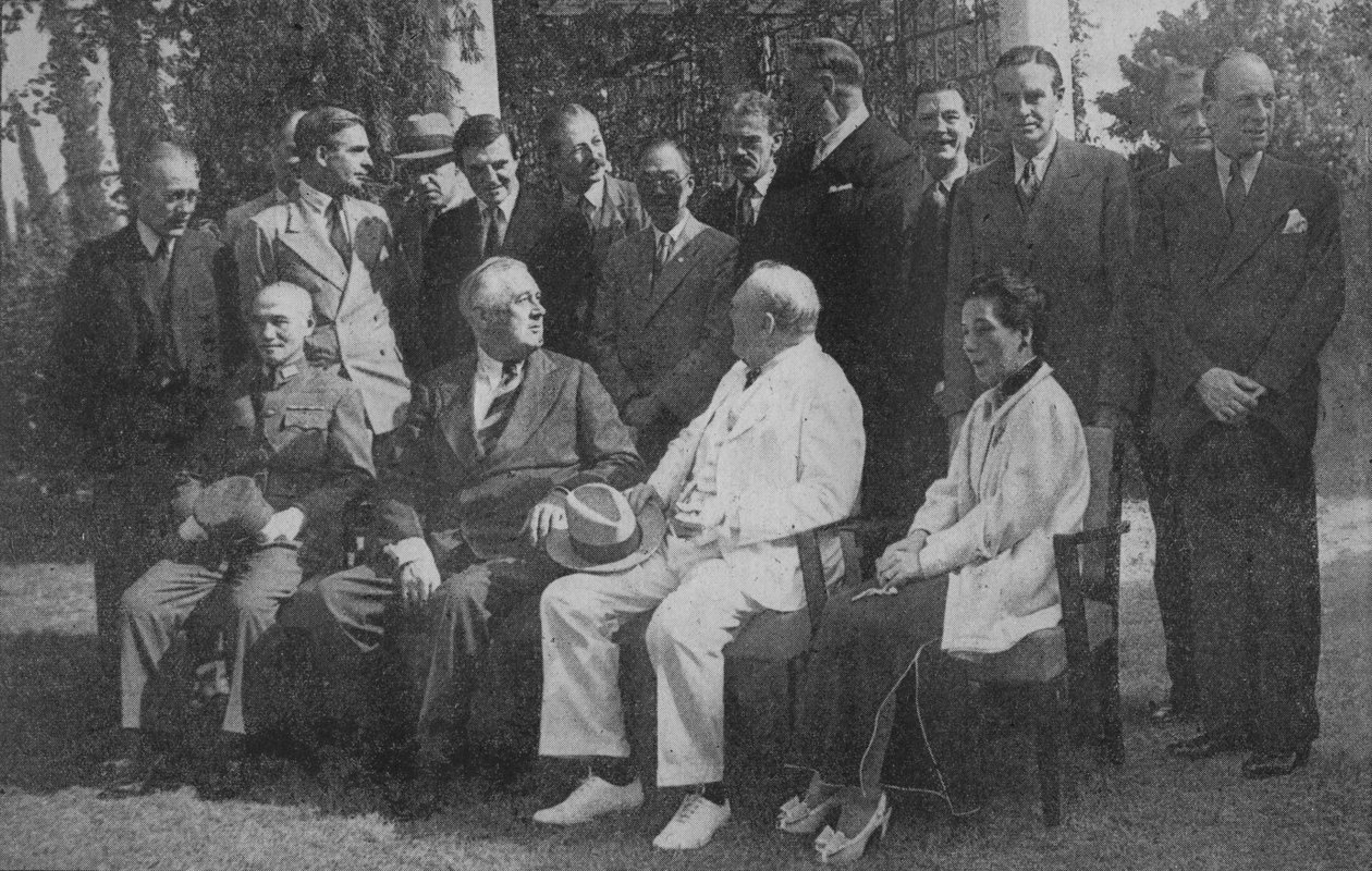 Kelet találkozik Nyugattal a Pacific Victory Conclave-ban, 1943-44 alkotó: Unbekannt
