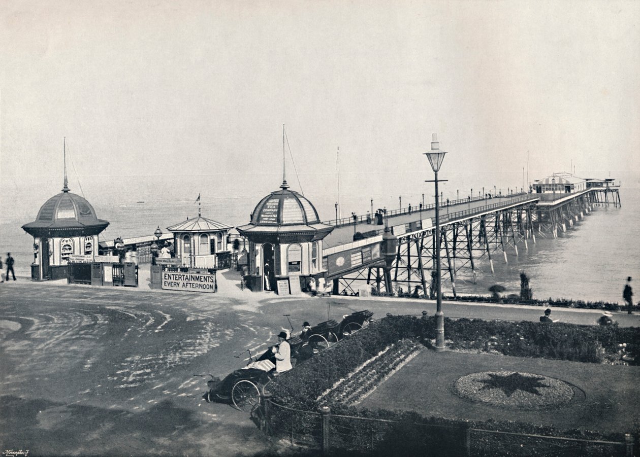 Eastbourne – A móló, 1895 alkotó: Unbekannt