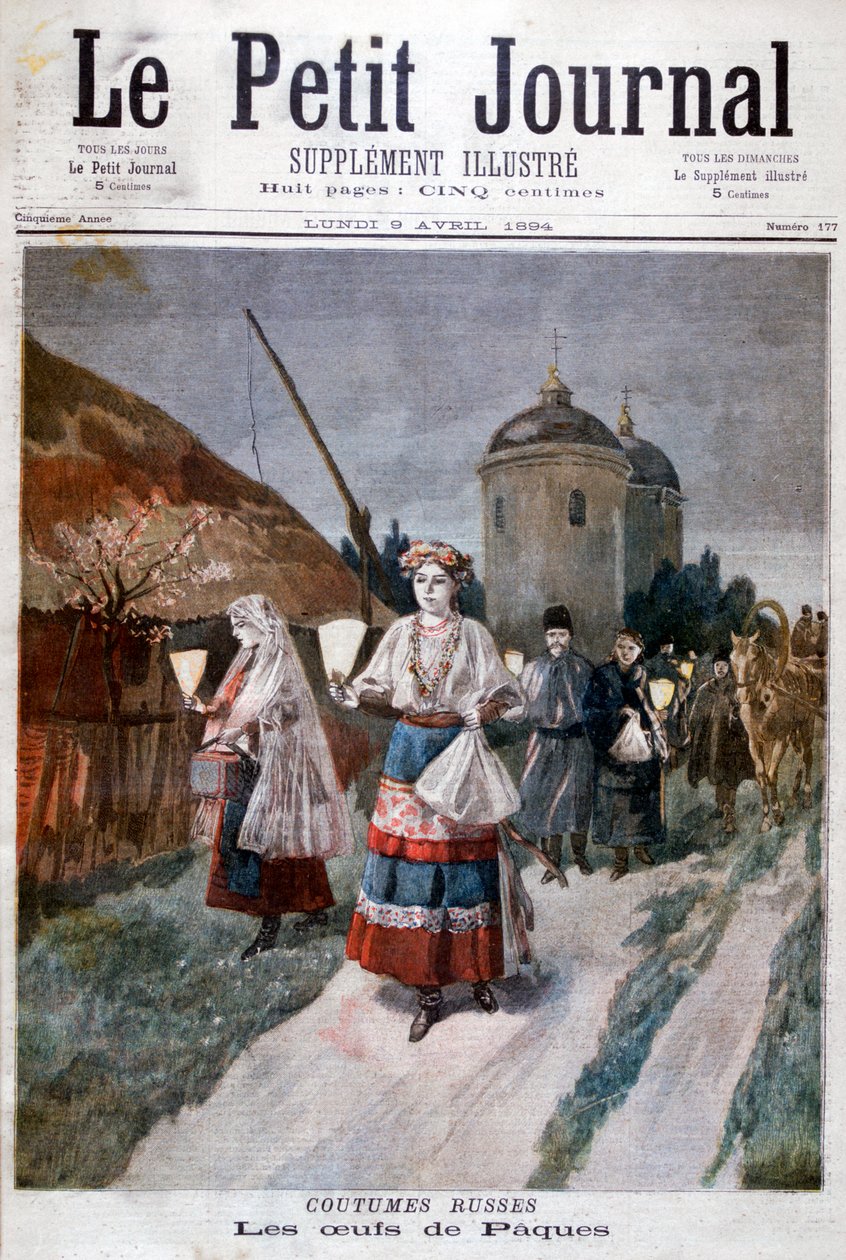 Húsvét Oroszországban, 1894 alkotó: Unbekannt