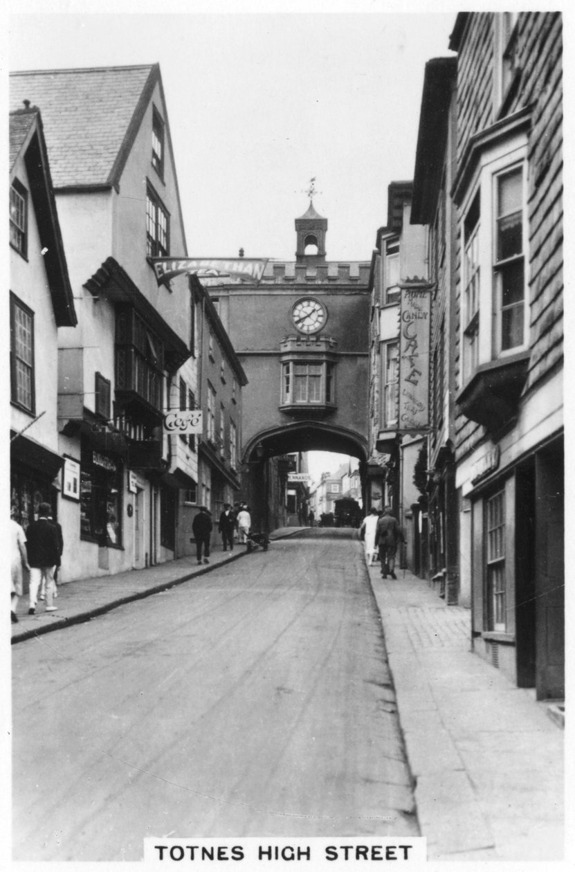 Eastgate, Totnes High Street, Devon, 1937 alkotó: Unbekannt