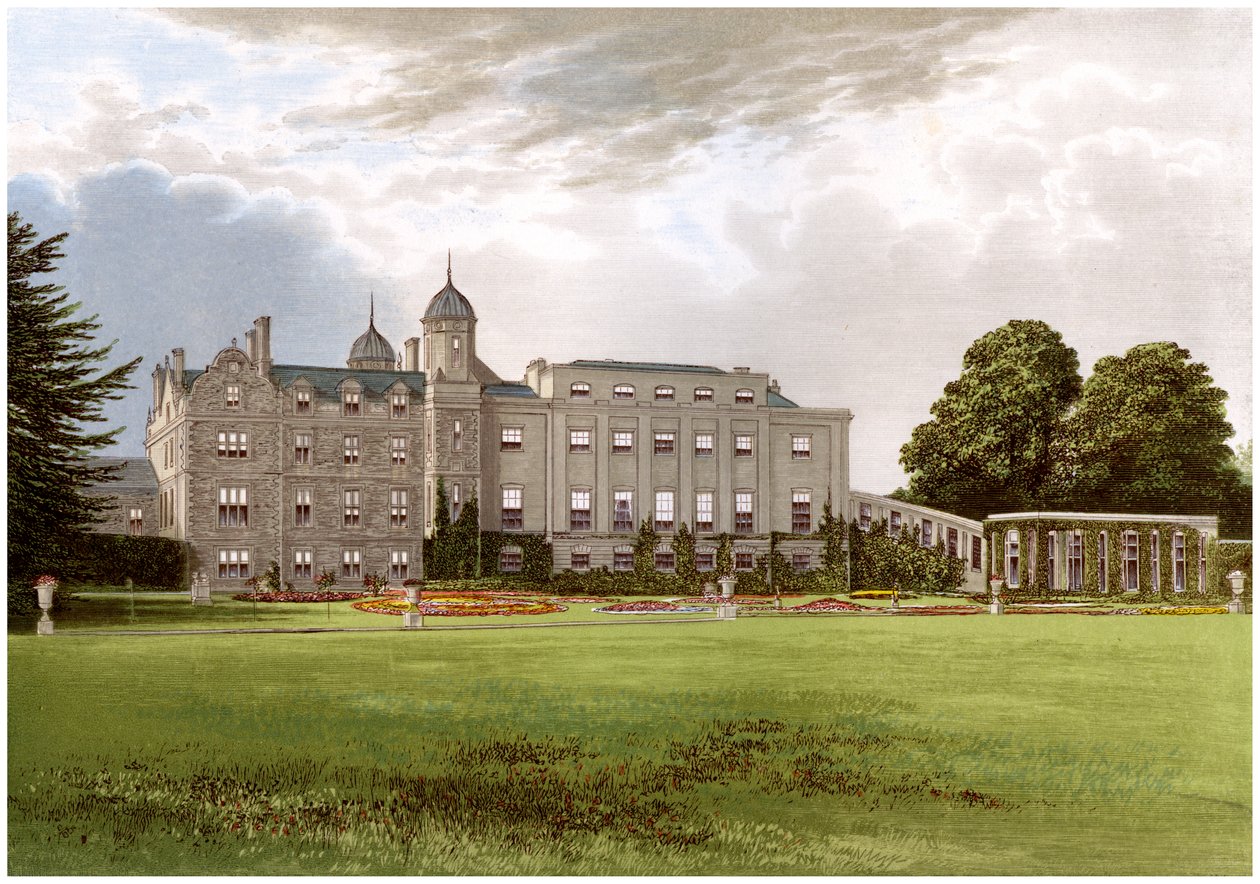 Eastwell Park, Ashford közelében, Kent államban, Edinburgh hercegének otthona, 1880 alkotó: Unbekannt