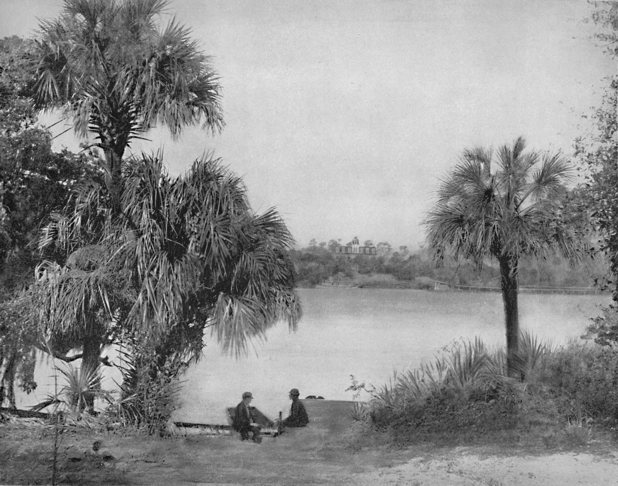 Eau Gallee, Indian River, Florida, 1897. alkotó: Unbekannt