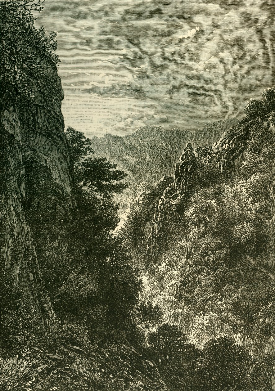Ebbor-szurdok, 1898. alkotó: Unbekannt