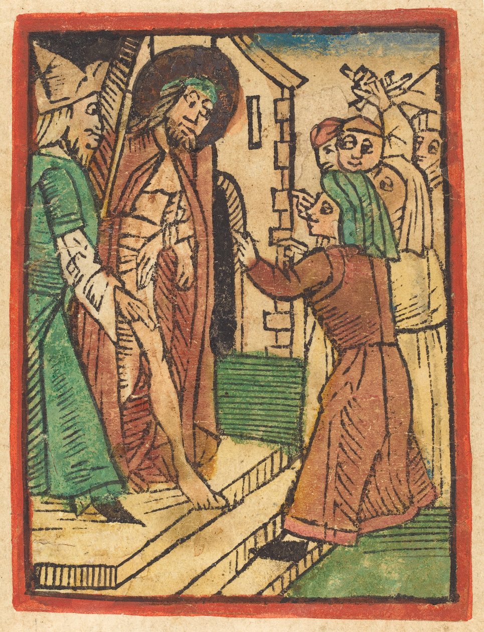 Íme az ember, c. 14801490. alkotó: Unbekannt