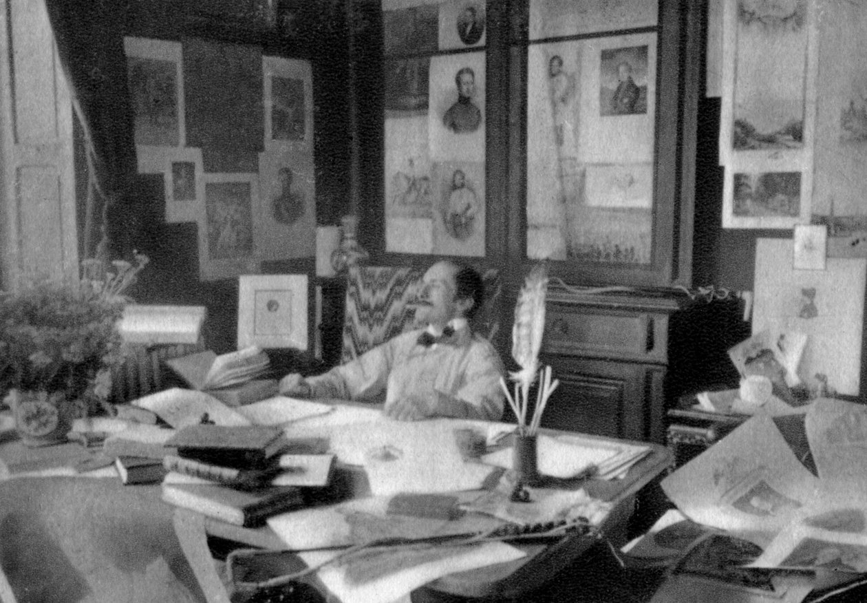 Edmond Rostand francia költő és drámaíró, 1908 alkotó: Unbekannt
