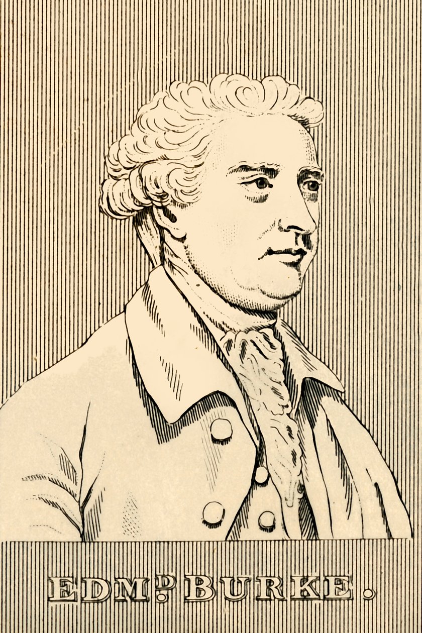 Edmund Burke, 1729-1797, 1830. alkotó: Unbekannt