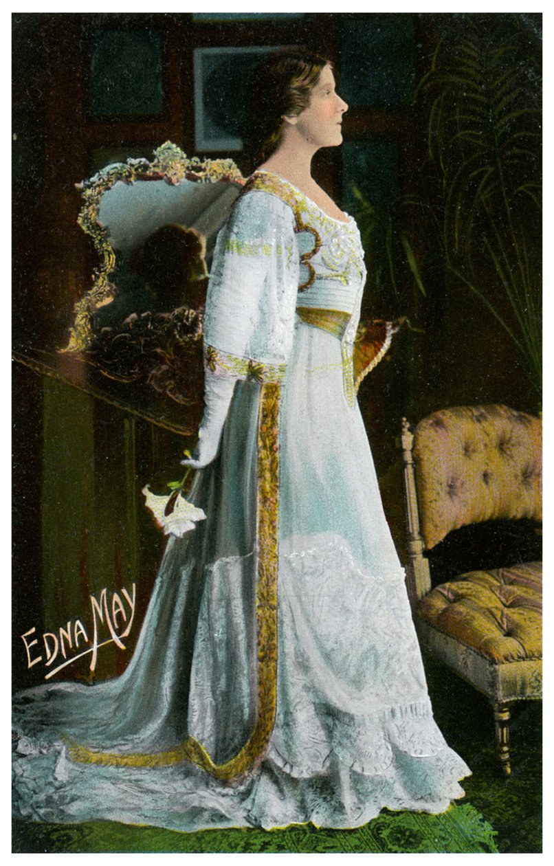 Edna May amerikai színésznő és énekesnő, 1900-1919 alkotó: Unbekannt