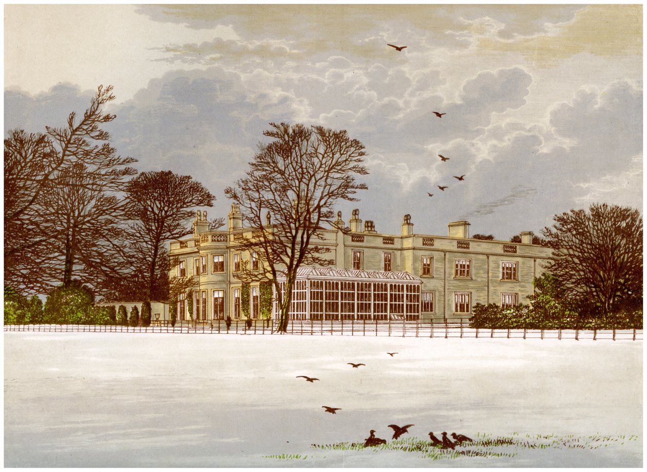 Ednaston Lodge, Derbyshire, a Kingdon család otthona, 1880 alkotó: Unbekannt