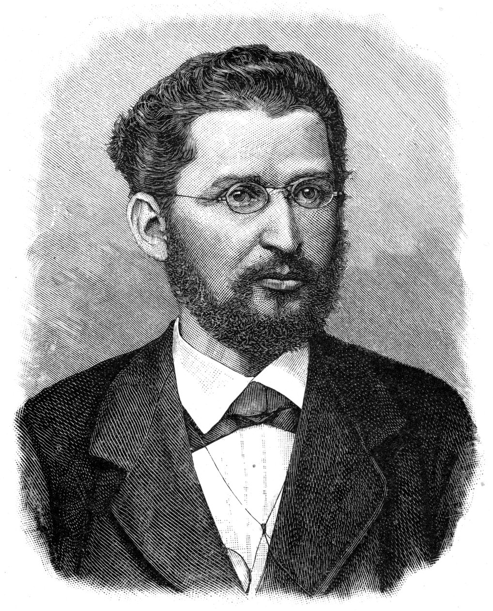 Eduard Bernstein német szociáldemokrata teoretikus és politikus, 1903 alkotó: Unbekannt