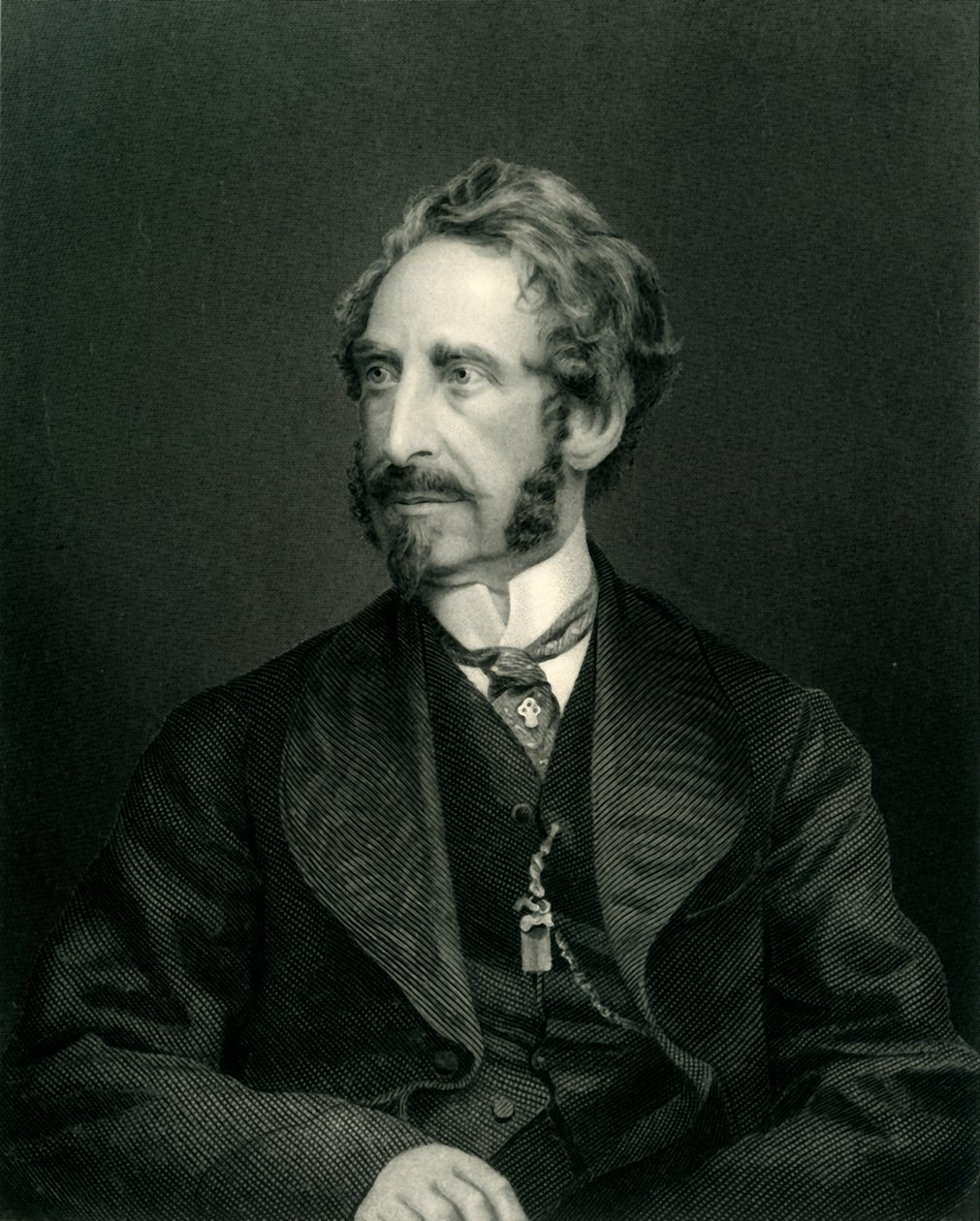 Edward G.E.L. Bulwer-Lytton, Lord Lytton, 1850, 1884. alkotó: Unbekannt