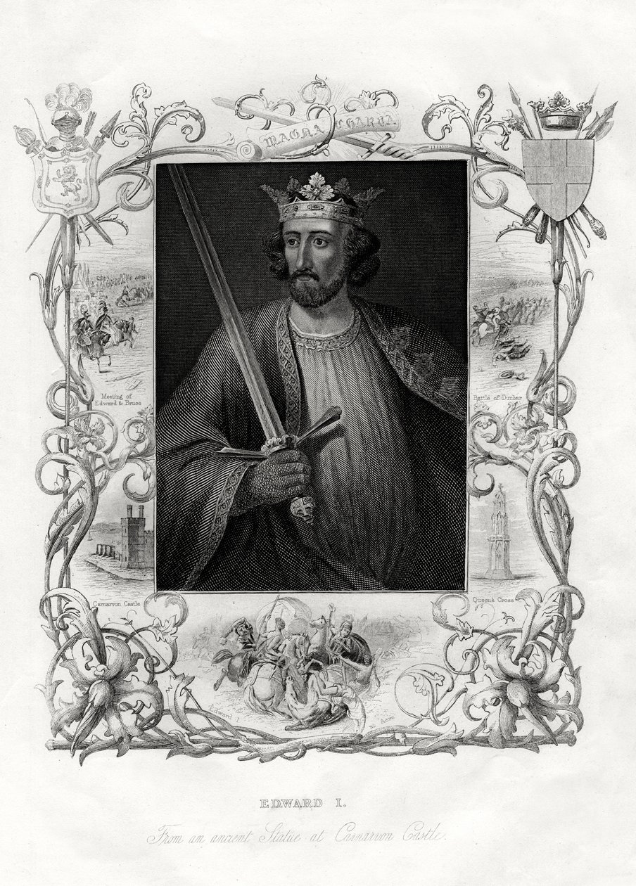 I. Edward, 1860 alkotó: Unbekannt