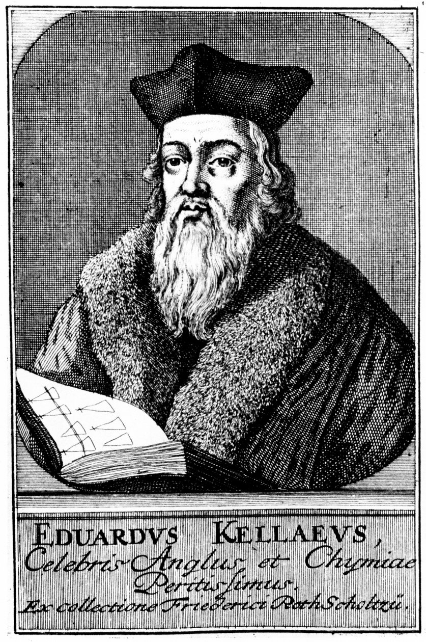 Edward Kelley, asztrológus és alkimista, 1575 c1700 alkotó: Unbekannt