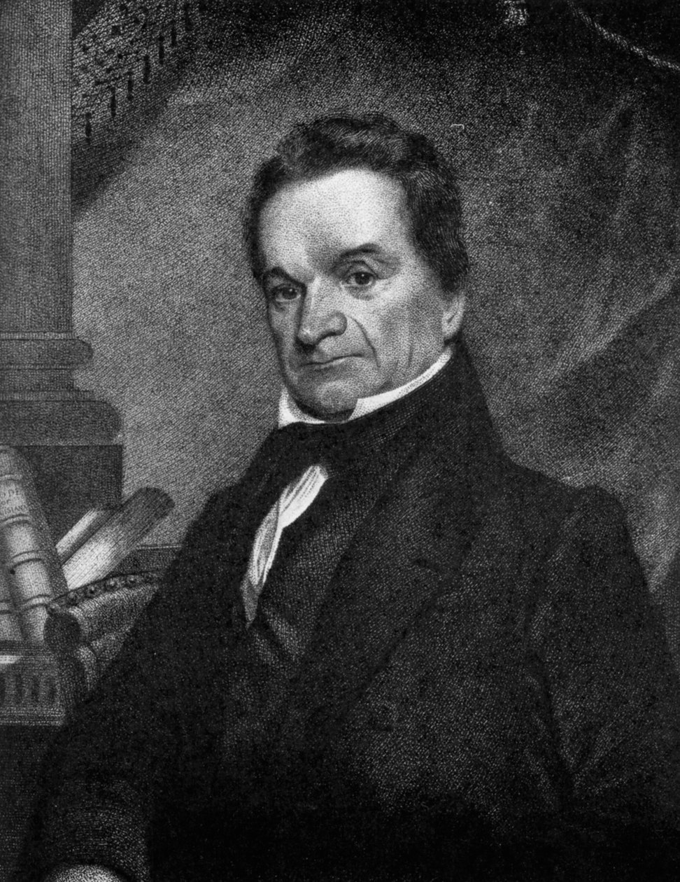 Edward Livingston 1764-1836, amerikai jogtudós és államférfi, 1908. századi XIX. alkotó: Unbekannt