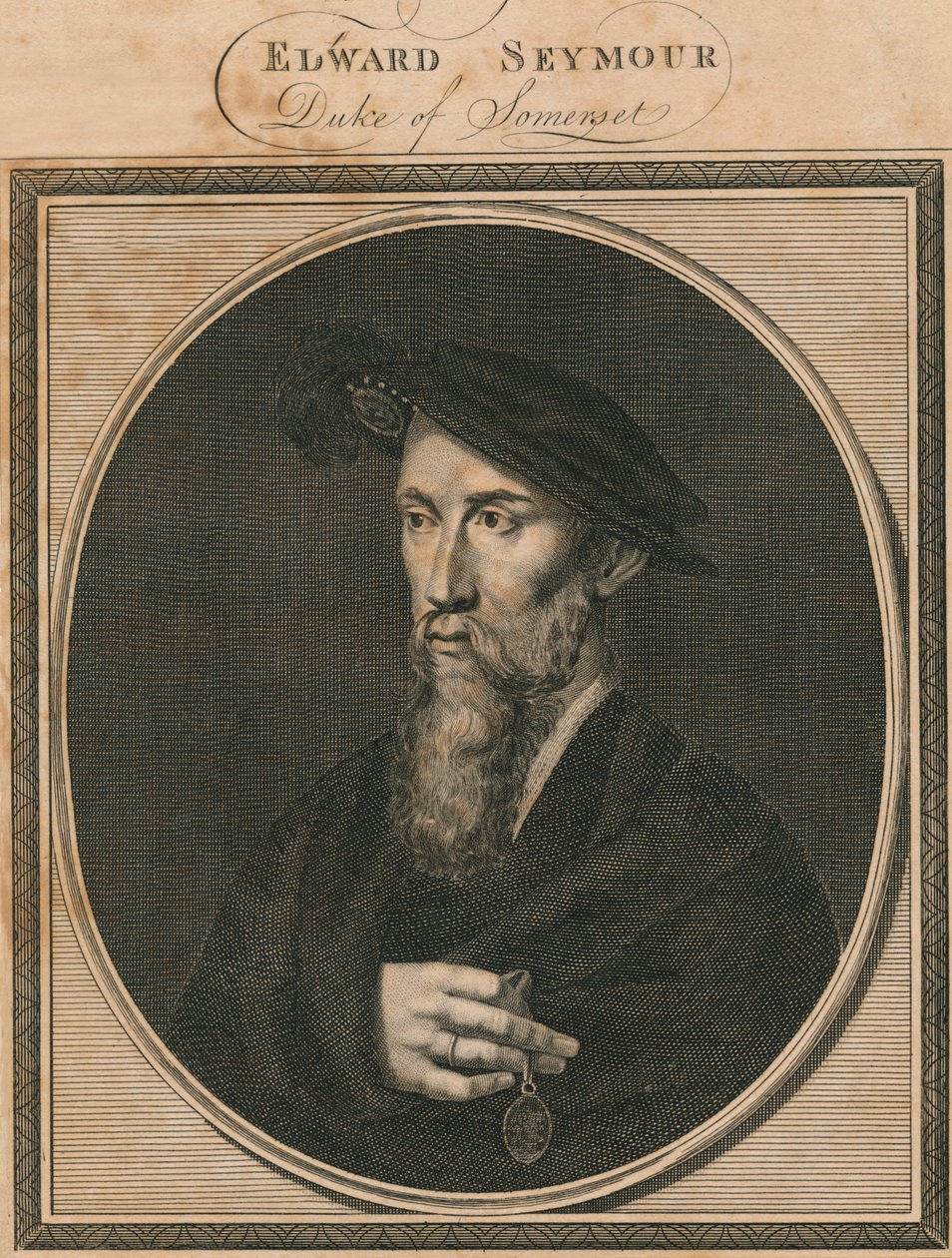 Edward Seymour, Somerset hercege, 1785. alkotó: Unbekannt