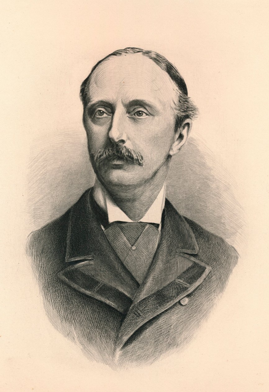 Edward Stanhope, 1840-1893, brit Konzervatív Párt politikus, 1896 alkotó: Unbekannt