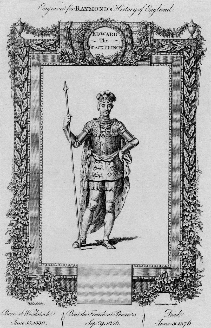 Edward, a fekete herceg, 1787 alkotó: Unbekannt