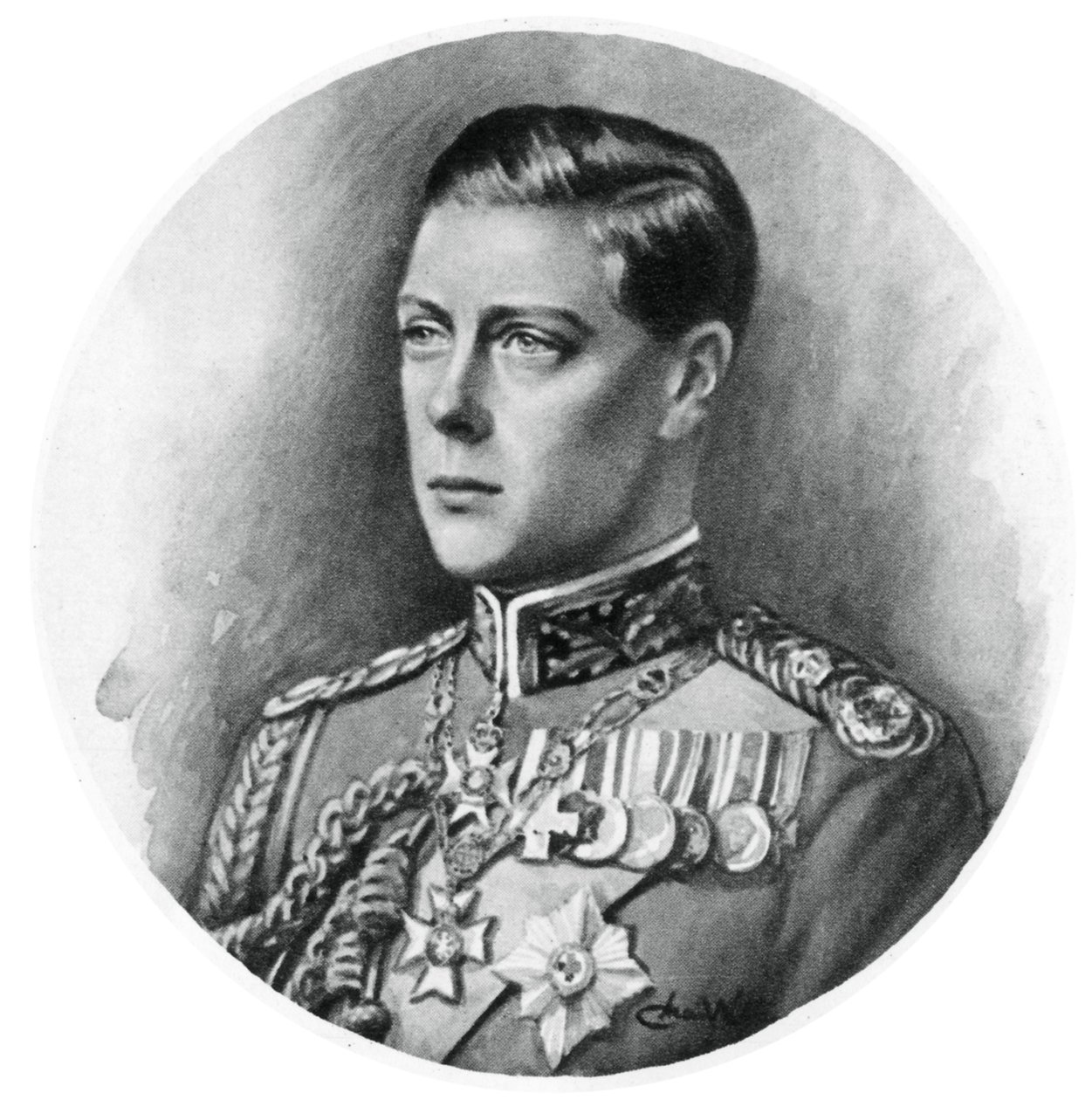 VIII. Edward a trónról való lemondásakor, 1936. december 11-én, 1937 alkotó: Unbekannt