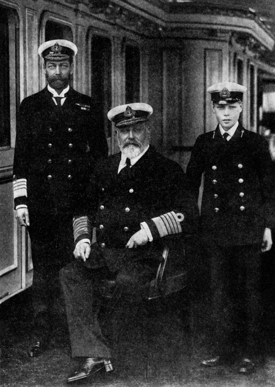 VII. Edward, V. György és a walesi herceg, 1935 alkotó: Unbekannt