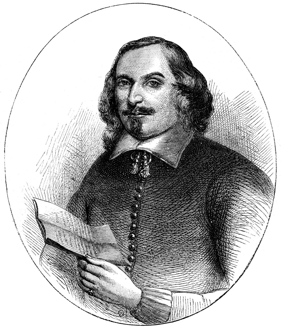 Edward Winslow, angol puritán amerikai gyarmatosító, 17. század 1880-ban alkotó: Unbekannt