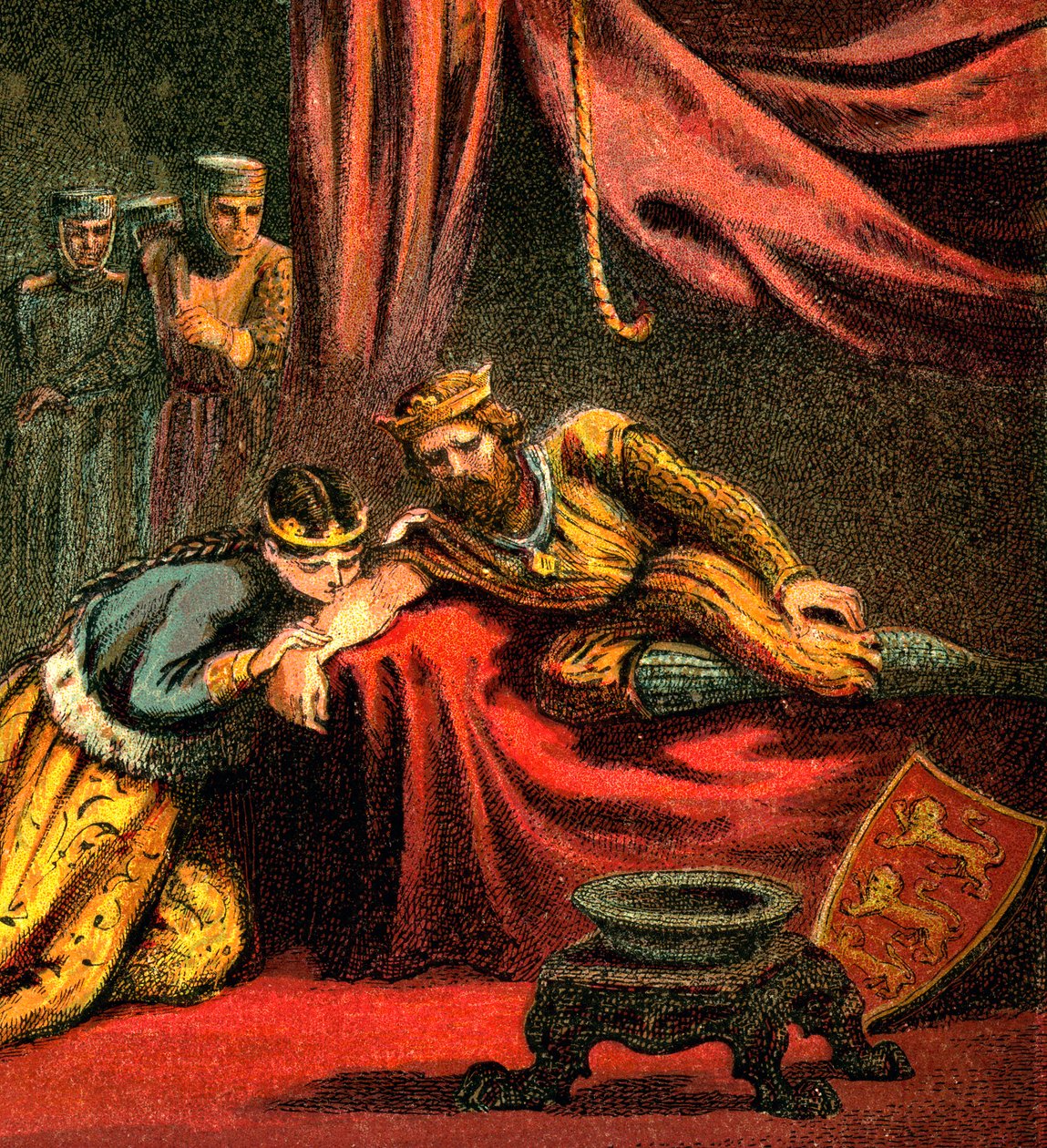 Woodstock Edward walesi herceg feleségével, Joan walesi hercegnővel, 1850 alkotó: Unbekannt
