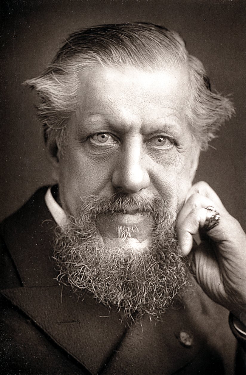 Edwin Arnold 1832-1904, brit orientalista, költő és újságíró, 1890 alkotó: Unbekannt