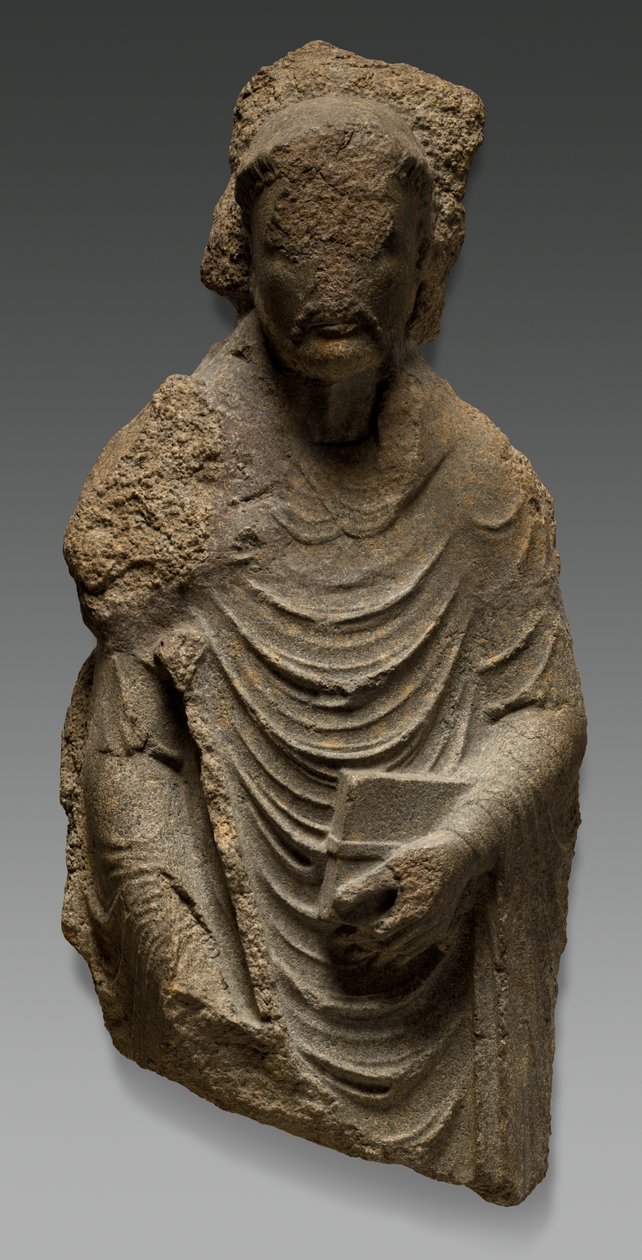 Egy apát képmása, c. 1225. alkotó: Unbekannt