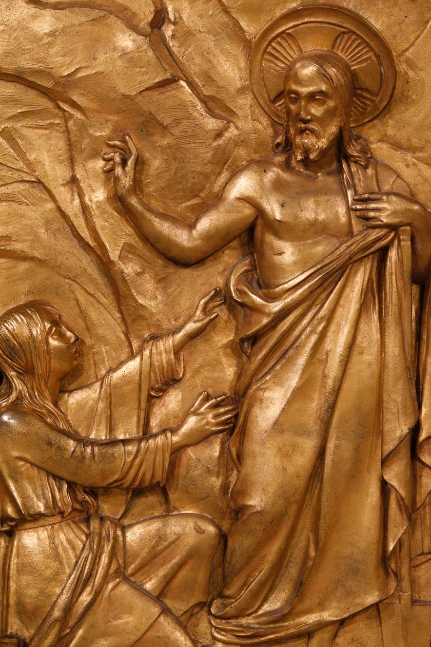 Eglise de la Madeleine – Tabernákulum részlet – Jézus Krisztus és Marie Madeleine – Párizs, Párizs alkotó: Unbekannt